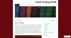 Desktop Screenshot of chiefwritingwolf.com